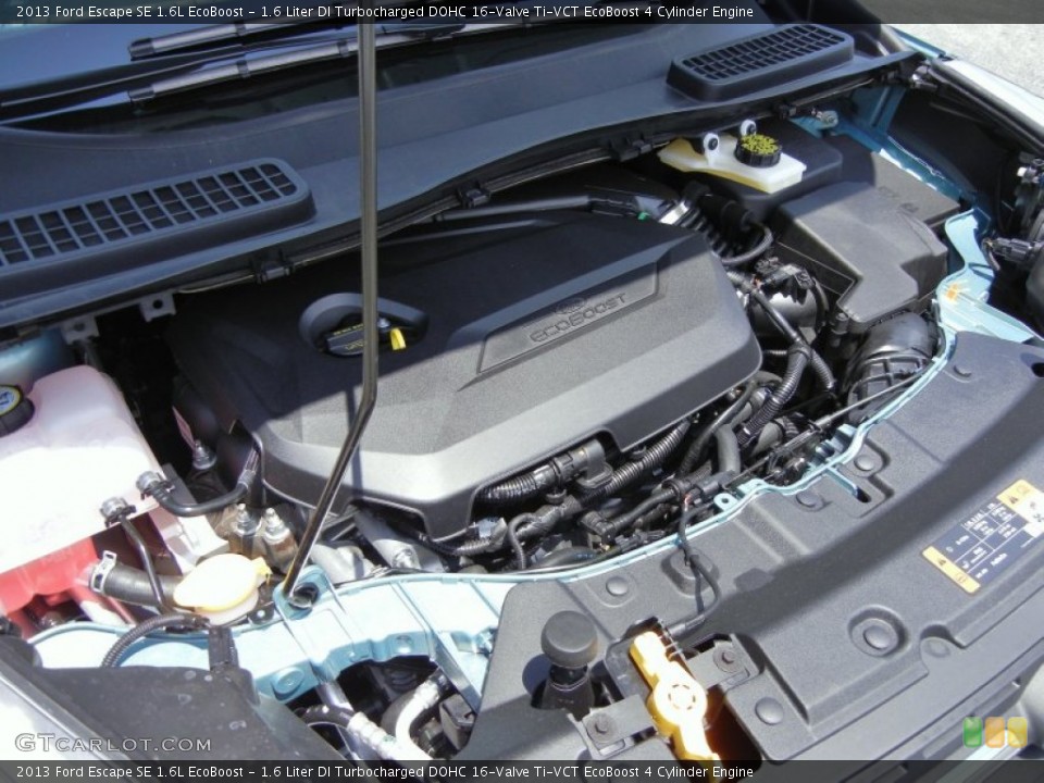 1.6 Liter DI Turbocharged DOHC 16-Valve Ti-VCT EcoBoost 4 Cylinder Engine for the 2013 Ford Escape #67588090