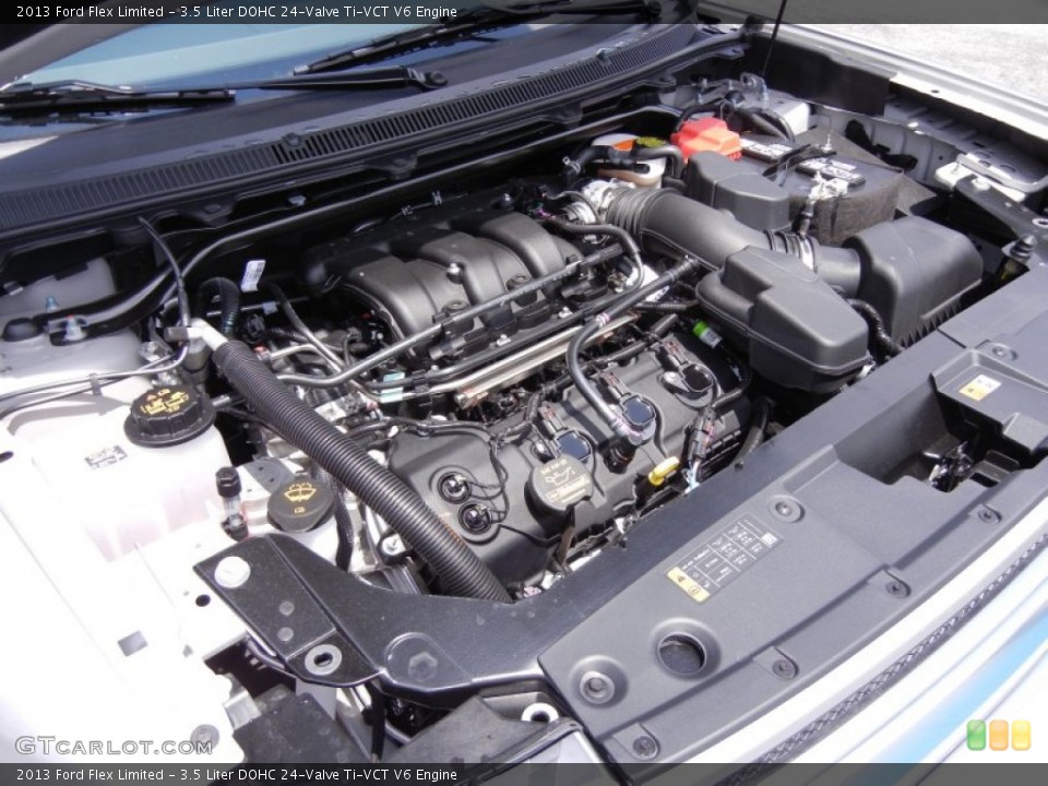 3.5 Liter DOHC 24-Valve Ti-VCT V6 Engine for the 2013 Ford Flex #67588157