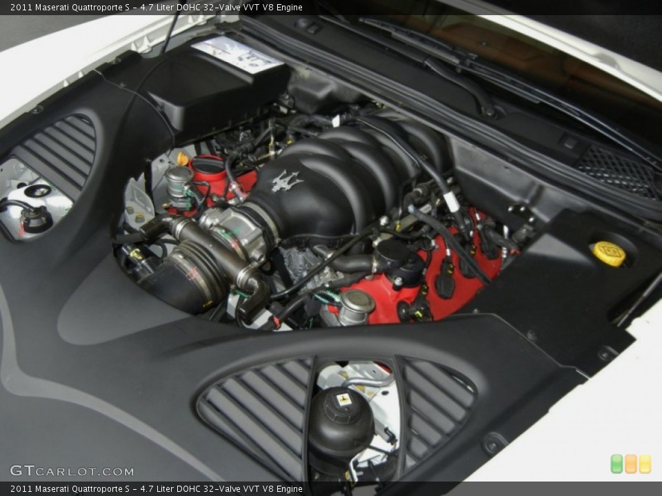 4.7 Liter DOHC 32-Valve VVT V8 Engine for the 2011 Maserati Quattroporte #67599222