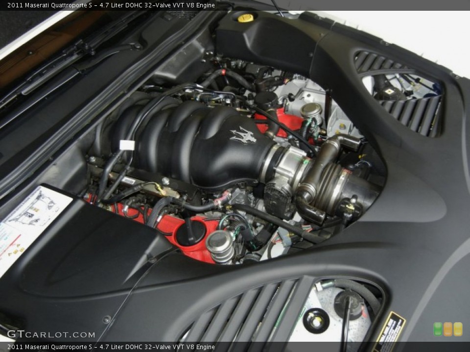 4.7 Liter DOHC 32-Valve VVT V8 Engine for the 2011 Maserati Quattroporte #67599249