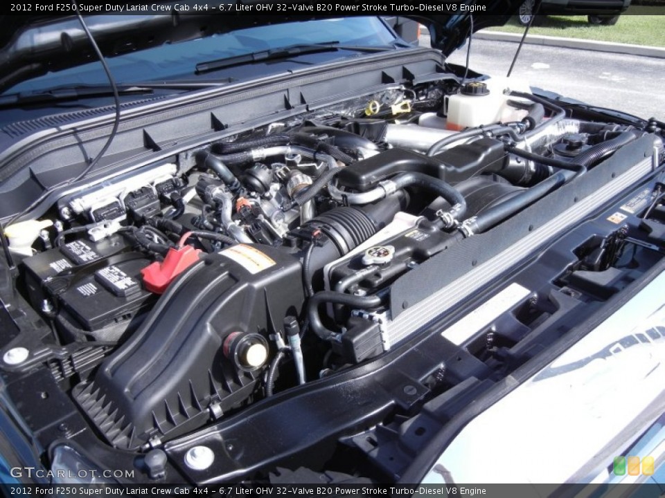 6.7 Liter OHV 32-Valve B20 Power Stroke Turbo-Diesel V8 Engine for the 2012 Ford F250 Super Duty #67600143