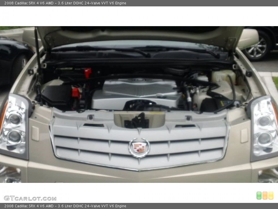 3.6 Liter DOHC 24-Valve VVT V6 Engine for the 2008 Cadillac SRX #67601889