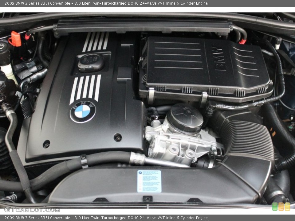 3.0 Liter Twin-Turbocharged DOHC 24-Valve VVT Inline 6 Cylinder Engine for the 2009 BMW 3 Series #67602282