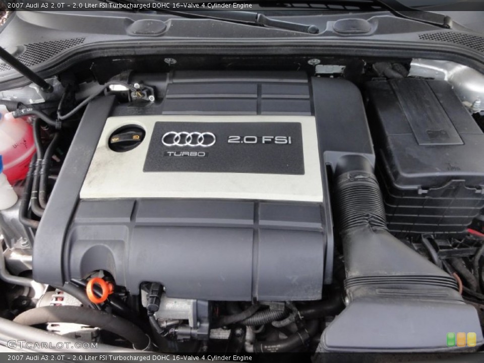 2.0 Liter FSI Turbocharged DOHC 16-Valve 4 Cylinder Engine for the 2007 Audi A3 #67620108