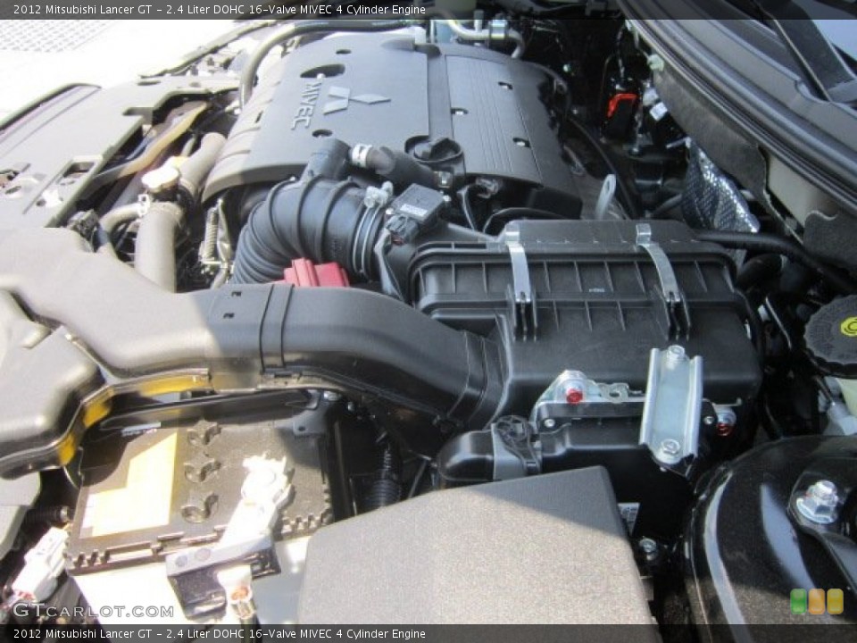 2.4 Liter DOHC 16-Valve MIVEC 4 Cylinder Engine for the 2012 Mitsubishi Lancer #67648783