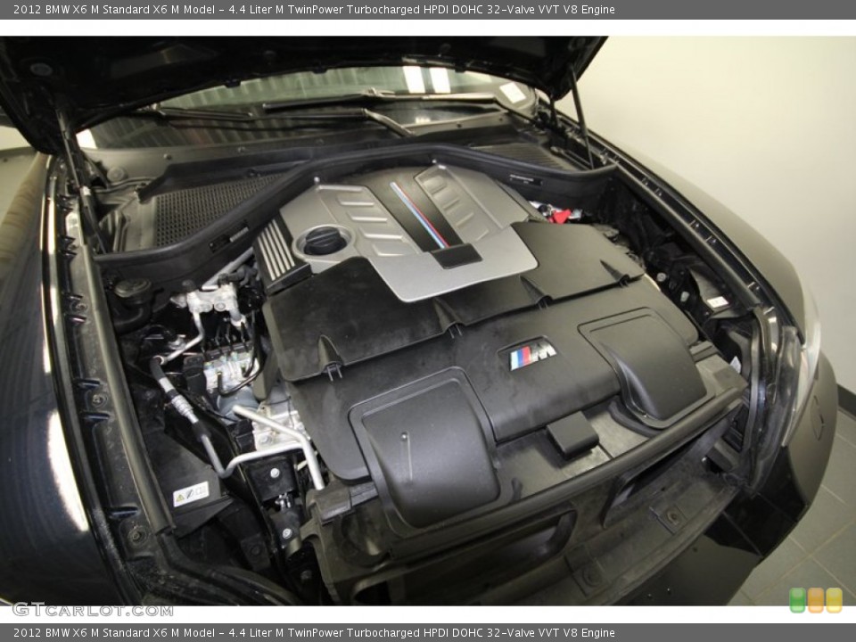 4.4 Liter M TwinPower Turbocharged HPDI DOHC 32-Valve VVT V8 Engine for the 2012 BMW X6 M #67649176