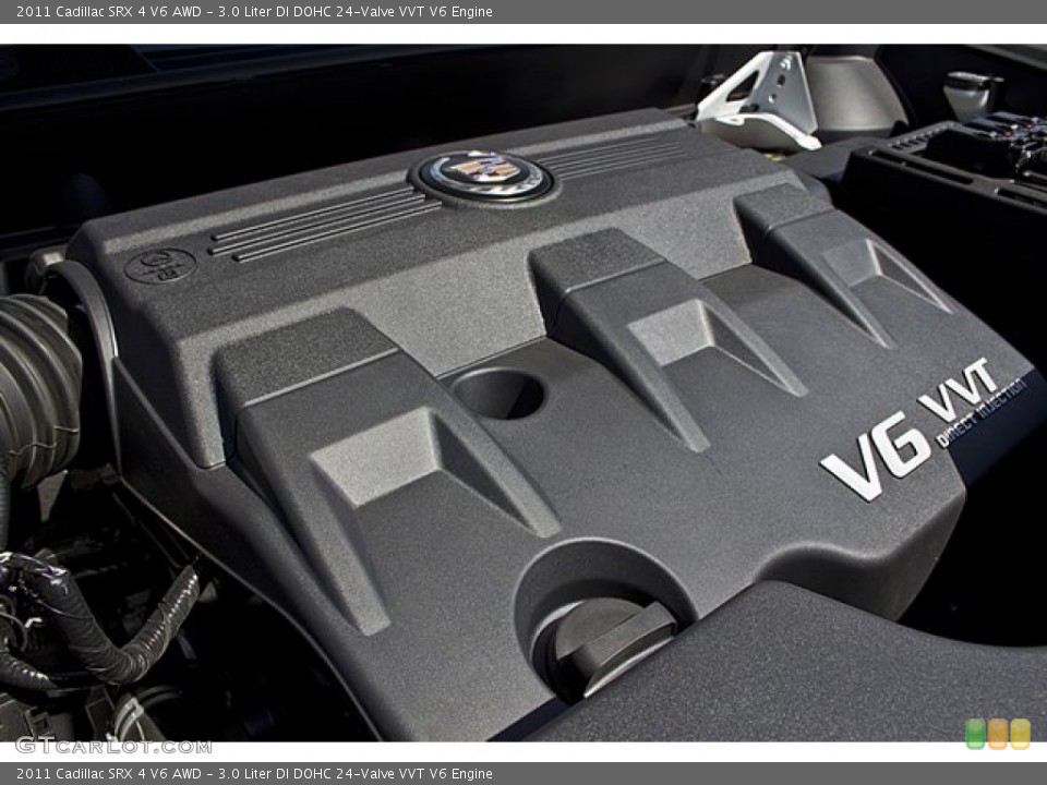3.0 Liter DI DOHC 24-Valve VVT V6 Engine for the 2011 Cadillac SRX #67653637