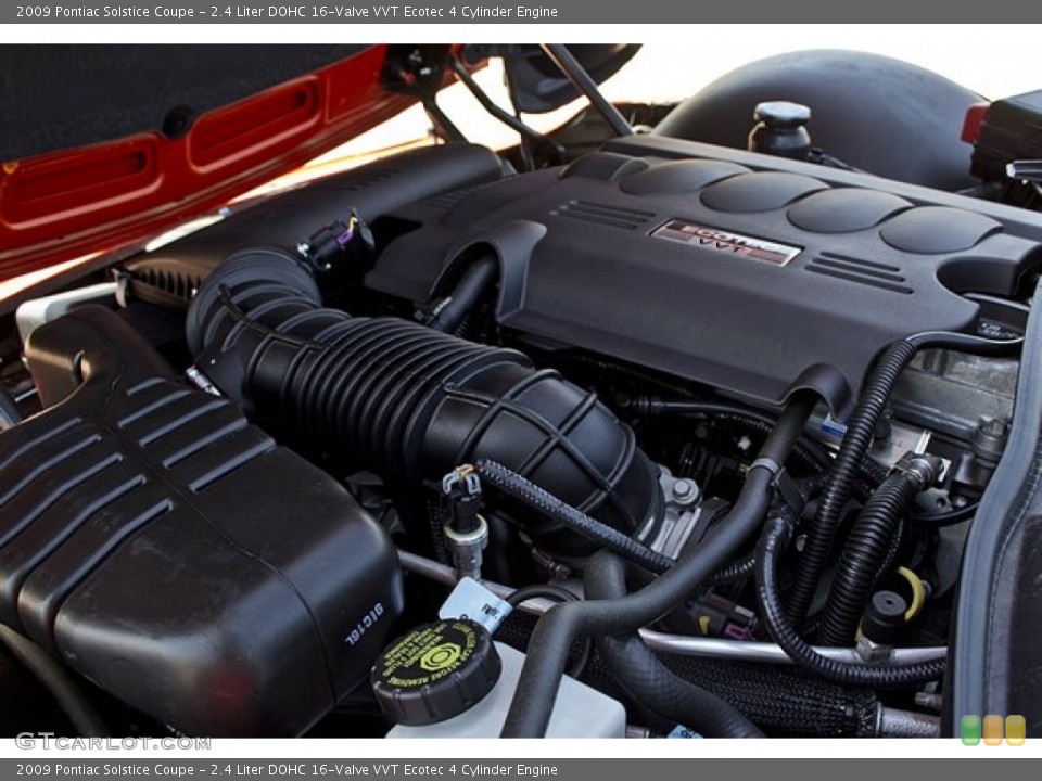 2.4 Liter DOHC 16-Valve VVT Ecotec 4 Cylinder 2009 Pontiac Solstice Engine