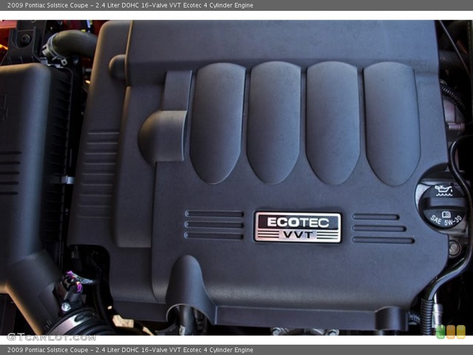 2.4 Liter DOHC 16-Valve VVT Ecotec 4 Cylinder Engine for the 2009 Pontiac Solstice #67654099