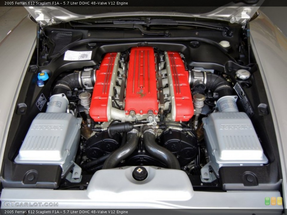 5.7 Liter DOHC 48-Valve V12 Engine for the 2005 Ferrari 612 Scaglietti #67662085