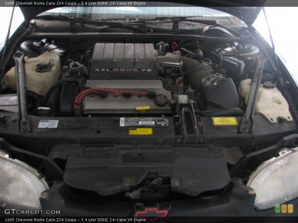 3.4 Liter DOHC 24-Valve V6 1995 Chevrolet Monte Carlo Engine