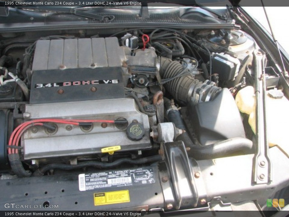 3.4 Liter DOHC 24-Valve V6 Engine for the 1995 Chevrolet Monte Carlo #67678081