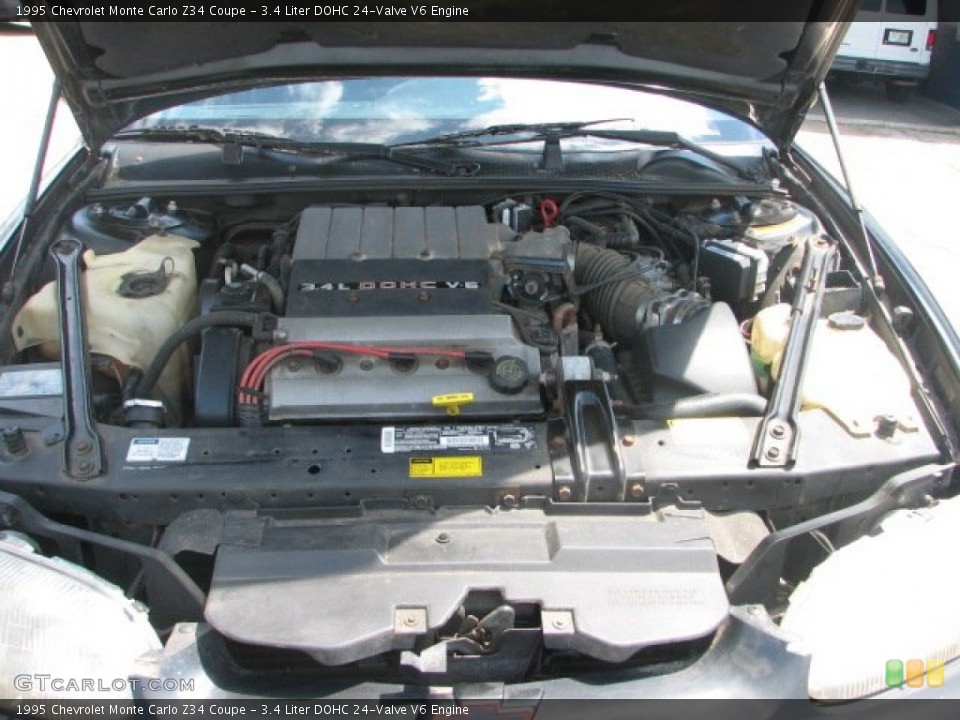 3.4 Liter DOHC 24-Valve V6 Engine for the 1995 Chevrolet Monte Carlo #67678090