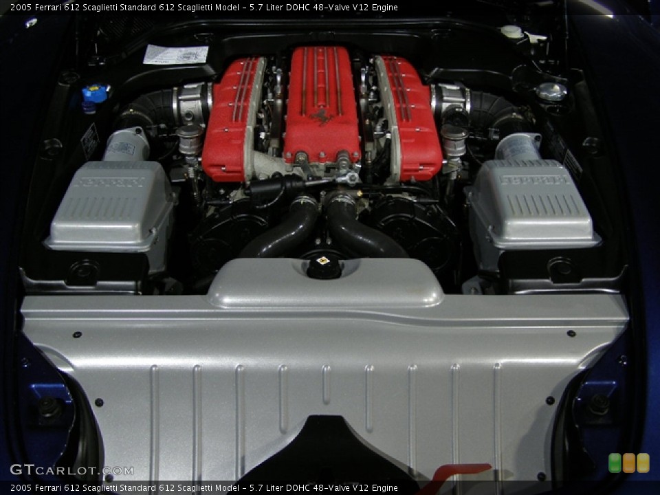 5.7 Liter DOHC 48-Valve V12 Engine for the 2005 Ferrari 612 Scaglietti #67680