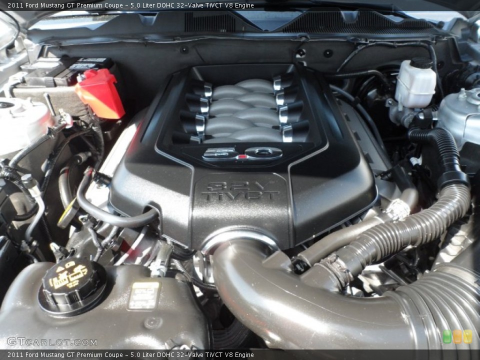 5.0 Liter DOHC 32-Valve TiVCT V8 Engine for the 2011 Ford Mustang #67683040