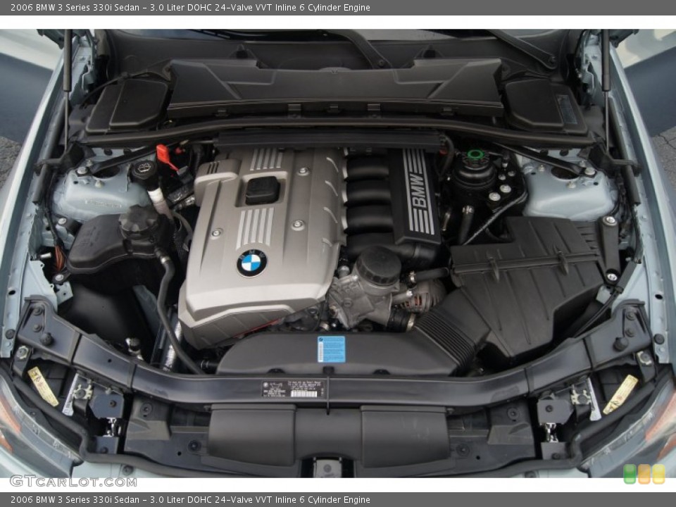 3.0 Liter DOHC 24-Valve VVT Inline 6 Cylinder Engine for the 2006 BMW 3 Series #67701028