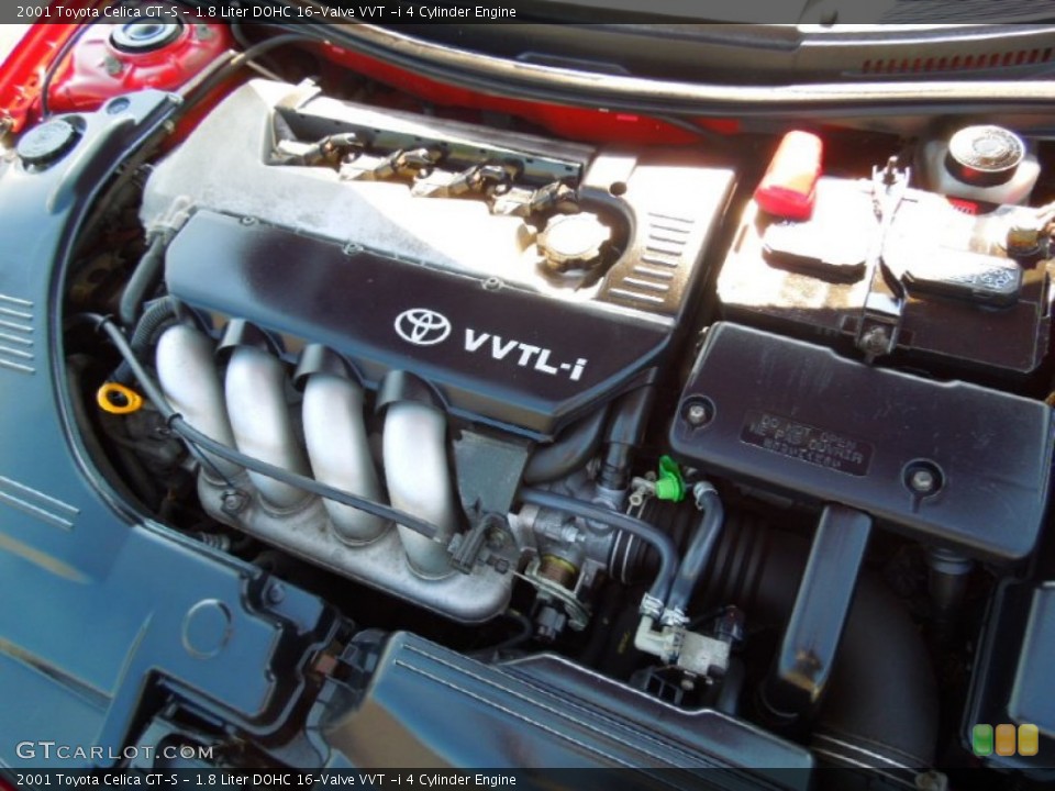 1.8 Liter DOHC 16-Valve VVT -i 4 Cylinder Engine for the 2001 Toyota Celica #67707952