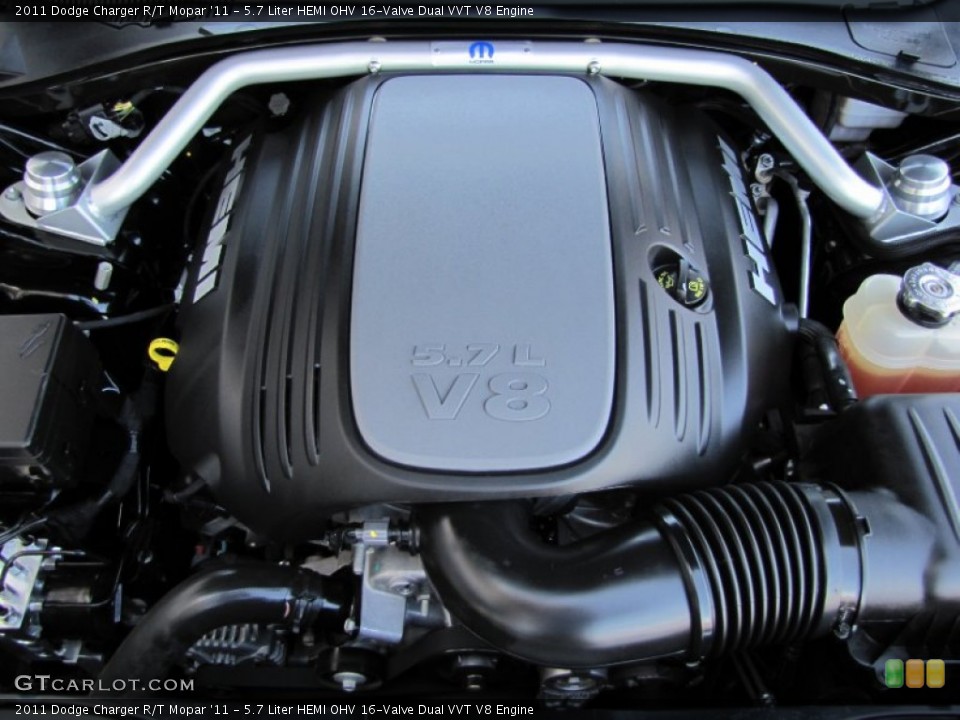 5.7 Liter HEMI OHV 16-Valve Dual VVT V8 Engine for the 2011 Dodge Charger #67710280