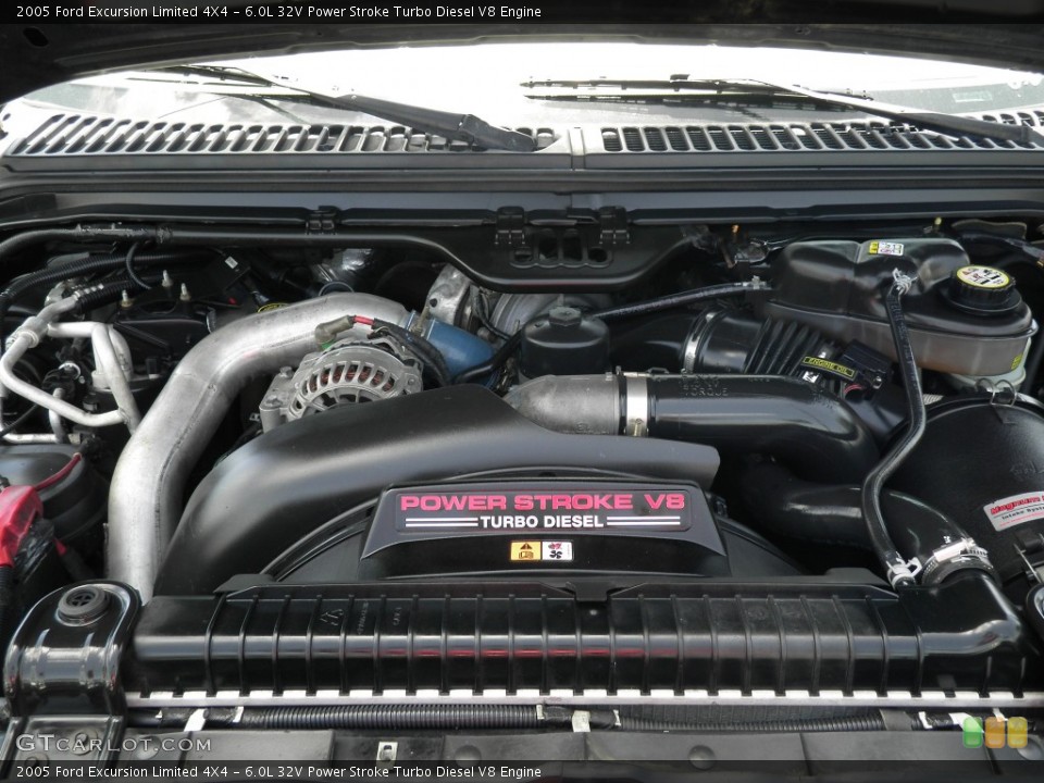 6.0L 32V Power Stroke Turbo Diesel V8 Engine for the 2005 Ford Excursion #67723262