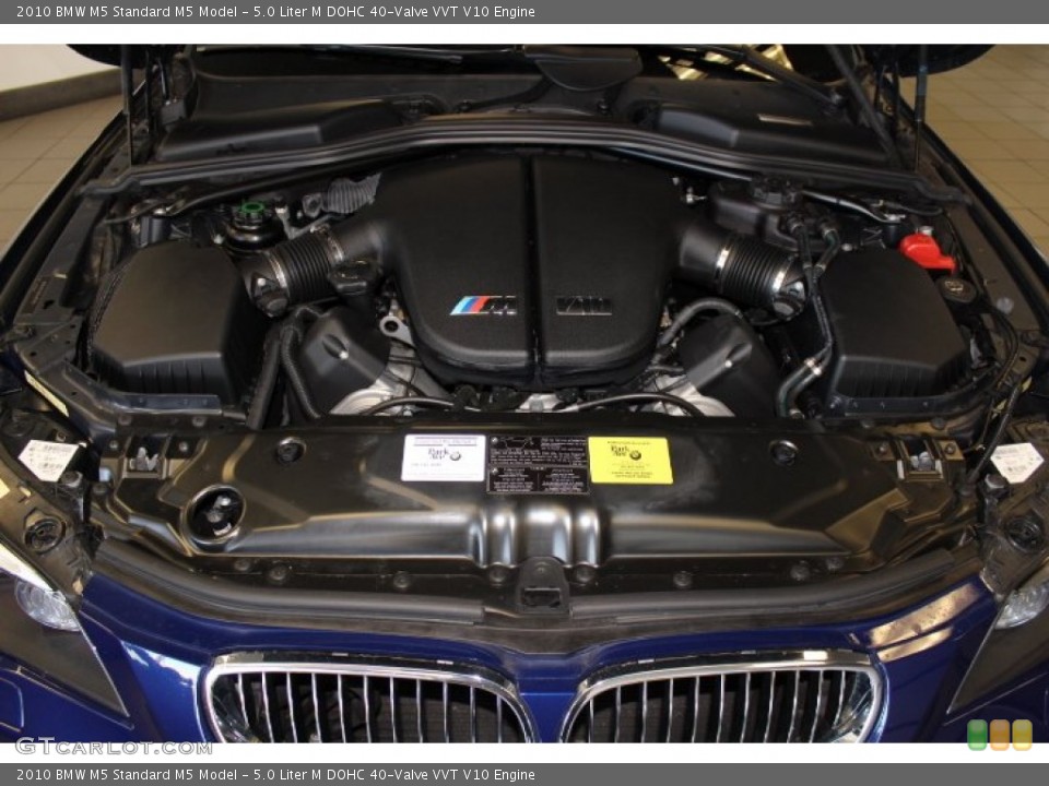 5.0 Liter M DOHC 40-Valve VVT V10 Engine for the 2010 BMW M5 #67729946
