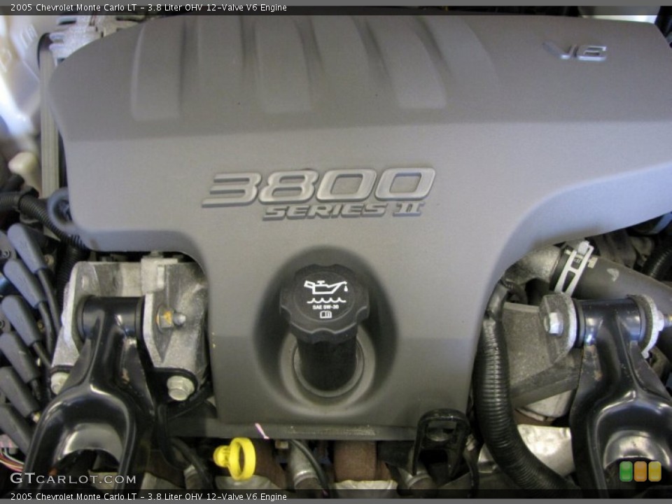 3.8 Liter OHV 12-Valve V6 Engine for the 2005 Chevrolet Monte Carlo #67732604