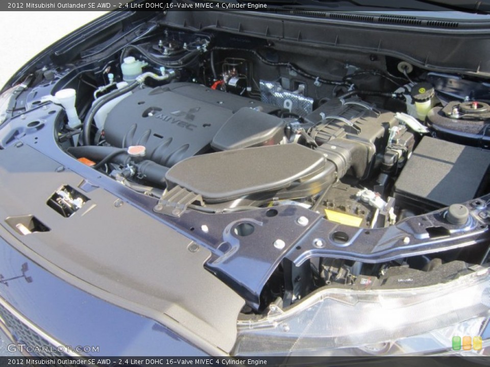 2.4 Liter DOHC 16-Valve MIVEC 4 Cylinder Engine for the 2012 Mitsubishi Outlander #67734704