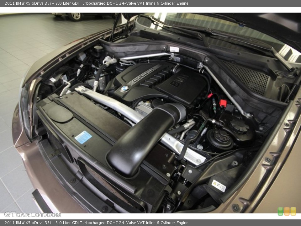 3.0 Liter GDI Turbocharged DOHC 24-Valve VVT Inline 6 Cylinder Engine for the 2011 BMW X5 #67740293