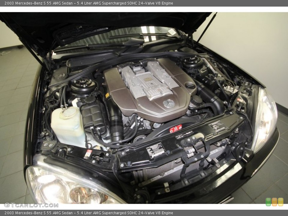 5.4 Liter AMG Supercharged SOHC 24-Valve V8 Engine for the 2003 Mercedes-Benz S #67740554