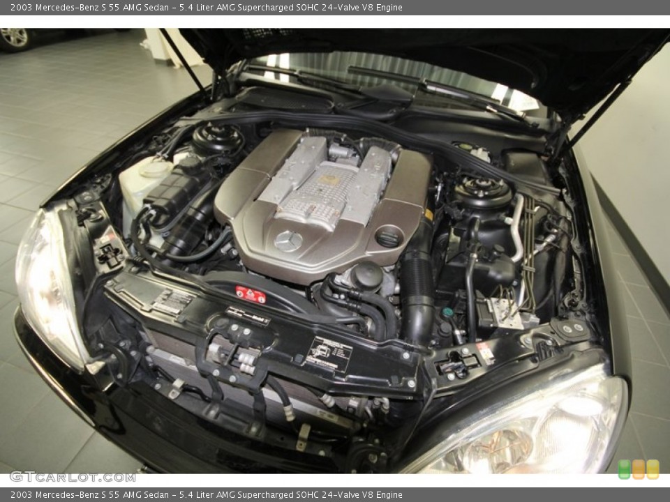 5.4 Liter AMG Supercharged SOHC 24-Valve V8 Engine for the 2003 Mercedes-Benz S #67740557