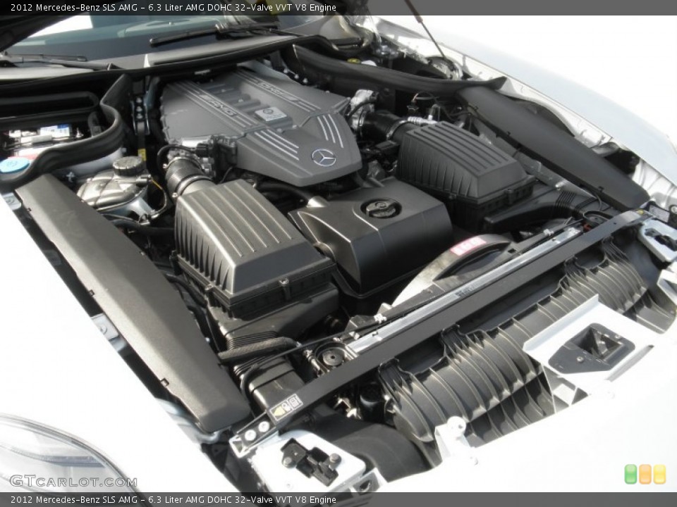 6.3 Liter AMG DOHC 32-Valve VVT V8 Engine for the 2012 Mercedes-Benz SLS #67747232