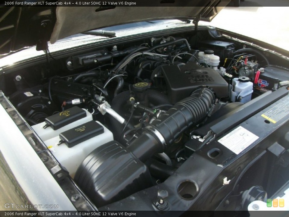 4.0 Liter SOHC 12 Valve V6 Engine for the 2006 Ford Ranger #67785114