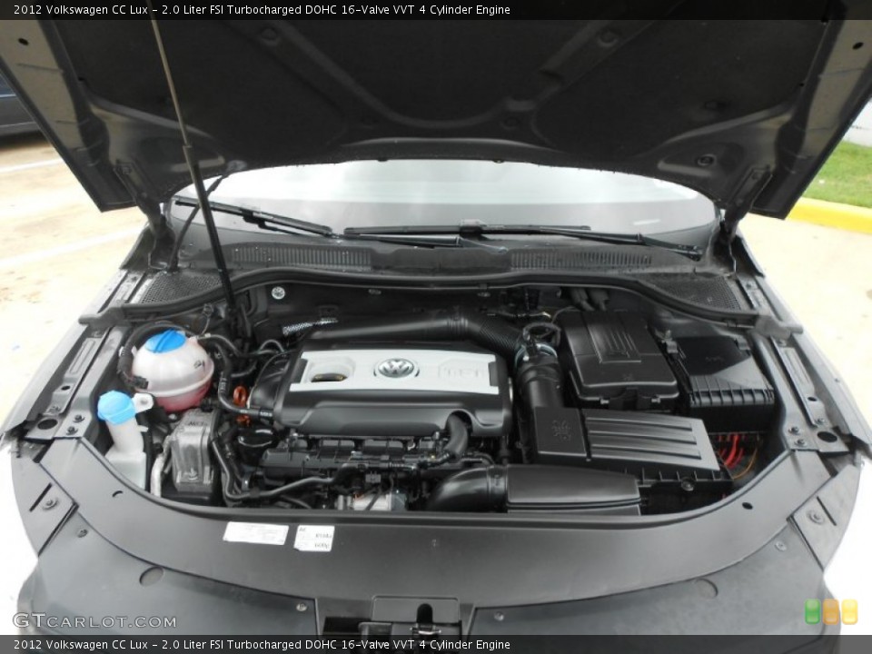 2.0 Liter FSI Turbocharged DOHC 16-Valve VVT 4 Cylinder Engine for the 2012 Volkswagen CC #67788978