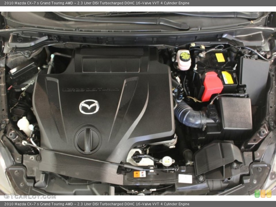2.3 Liter DISI Turbocharged DOHC 16-Valve VVT 4 Cylinder Engine for the 2010 Mazda CX-7 #67801422