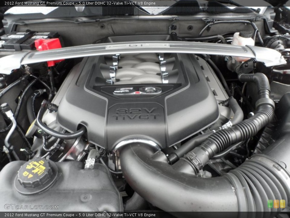 5.0 Liter DOHC 32-Valve Ti-VCT V8 Engine for the 2012 Ford Mustang #67805307