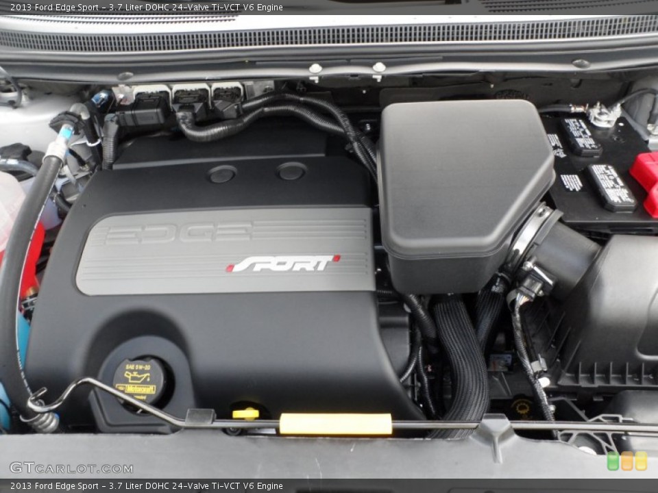 3.7 Liter DOHC 24-Valve Ti-VCT V6 Engine for the 2013 Ford Edge #67811556