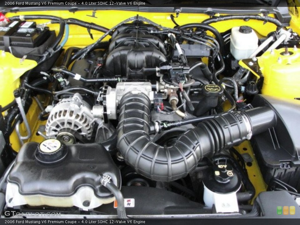 4.0 Liter SOHC 12-Valve V6 Engine for the 2006 Ford Mustang #67817094