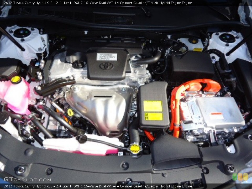 2.4 Liter H DOHC 16-Valve Dual VVT-i 4 Cylinder Gasoline/Electric Hybrid Engine Engine for the 2012 Toyota Camry #67824855