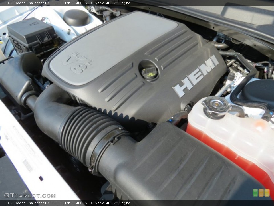 5.7 Liter HEMI OHV 16-Valve MDS V8 2012 Dodge Challenger Engine
