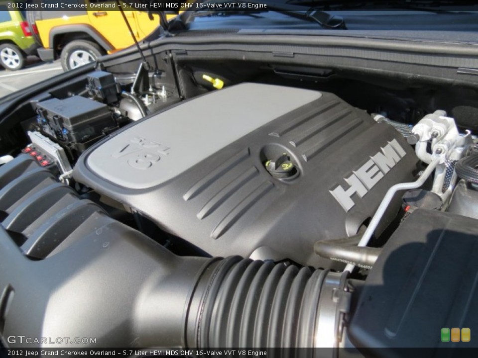 5.7 Liter HEMI MDS OHV 16-Valve VVT V8 Engine for the 2012 Jeep Grand Cherokee #67835642