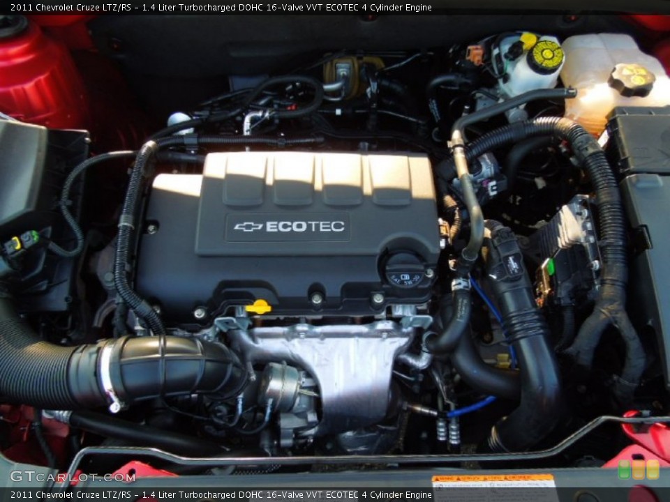 1.4 Liter Turbocharged DOHC 16-Valve VVT ECOTEC 4 Cylinder Engine for the 2011 Chevrolet Cruze #67839972