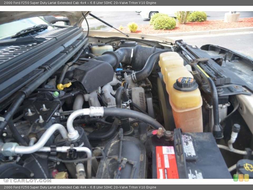 6.8 Liter SOHC 20-Valve Triton V10 Engine for the 2000 Ford F250 Super Duty #67848990