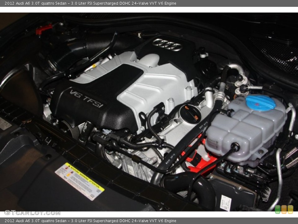 3.0 Liter FSI Supercharged DOHC 24-Valve VVT V6 Engine for the 2012 Audi A6 #67872106