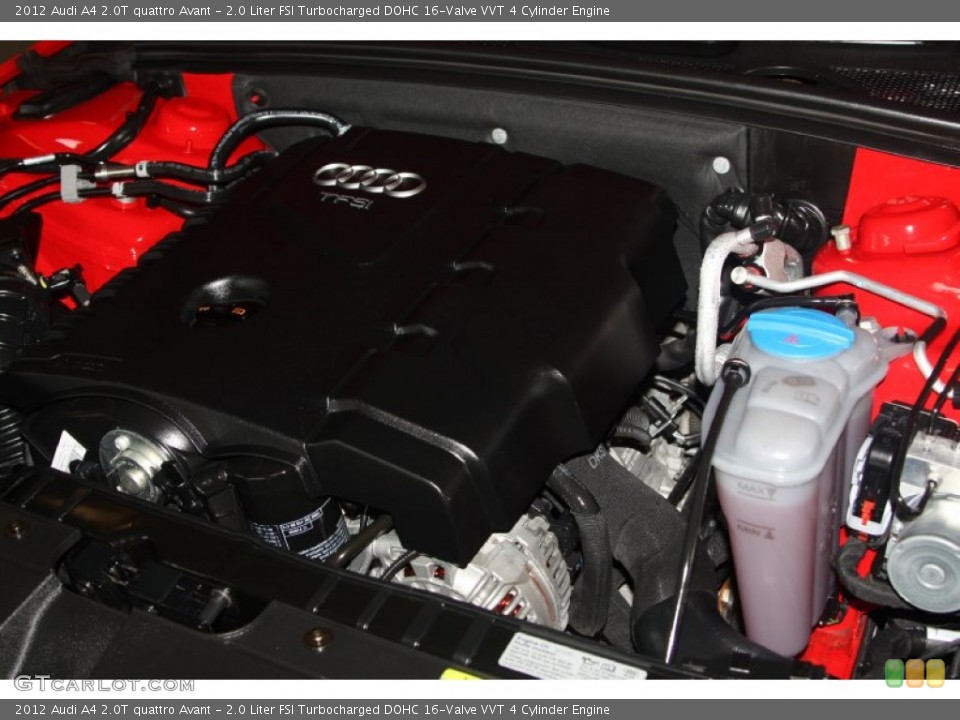 2.0 Liter FSI Turbocharged DOHC 16-Valve VVT 4 Cylinder Engine for the 2012 Audi A4 #67872519