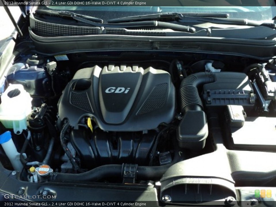 2.4 Liter GDI DOHC 16-Valve D-CVVT 4 Cylinder Engine for the 2012 Hyundai Sonata #67889992