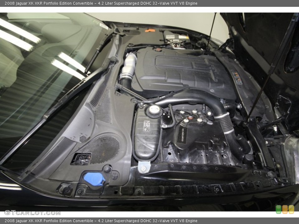 4.2 Liter Supercharged DOHC 32-Valve VVT V8 Engine for the 2008 Jaguar XK #67921580