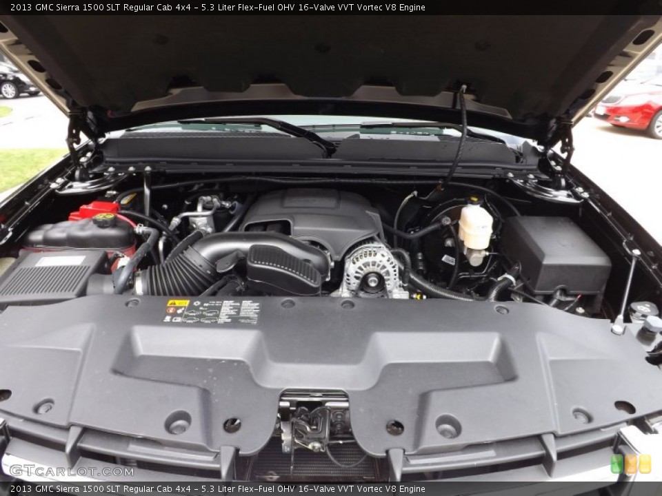 5.3 Liter Flex-Fuel OHV 16-Valve VVT Vortec V8 Engine for the 2013 GMC Sierra 1500 #67922805