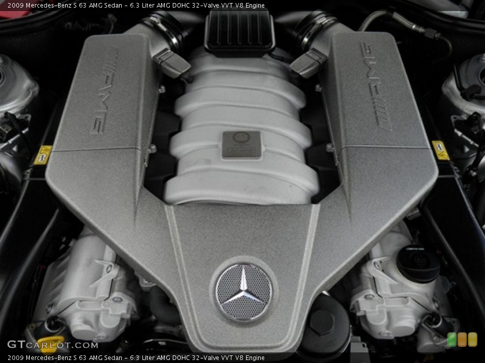 6.3 Liter AMG DOHC 32-Valve VVT V8 Engine for the 2009 Mercedes-Benz S #67929834