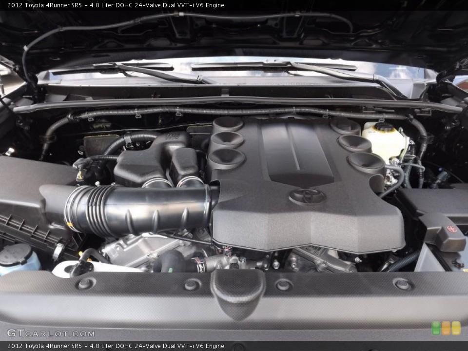 4.0 Liter DOHC 24-Valve Dual VVT-i V6 2012 Toyota 4Runner Engine