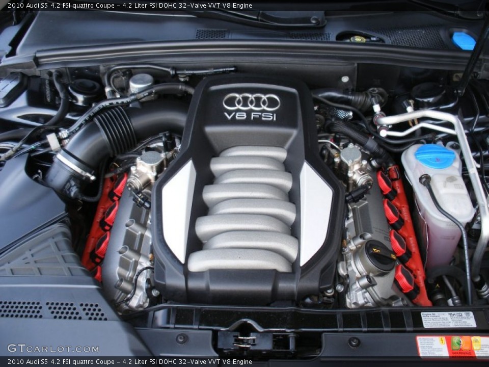4.2 Liter FSI DOHC 32-Valve VVT V8 Engine for the 2010 Audi S5 #67940333