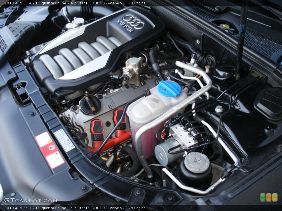 4.2 Liter FSI DOHC 32-Valve VVT V8 Engine for the 2010 Audi S5 #67940345